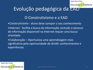 educacao a distância: Proposta Pedagogica