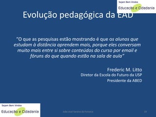 educacao a distância: Proposta Pedagogica