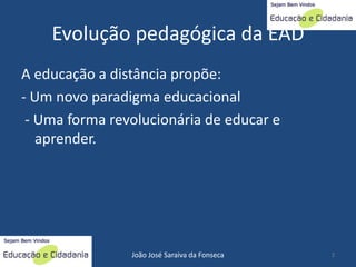 educacao a distância: Proposta Pedagogica