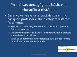 educacao a distância: Proposta Pedagogica