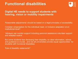 Digital Higher Education and diversity and Inclusion | PPTX