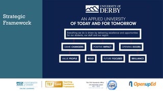 Strategic
Framework
https://www.derby.ac.uk/about/strategic-framework/
 