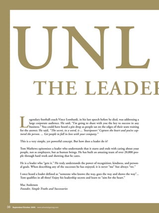 Unlock The Leadership Code
