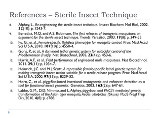 Genetically modified mosquitoes | PDF