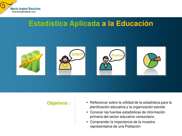 Estadística Aplicada a la Educación