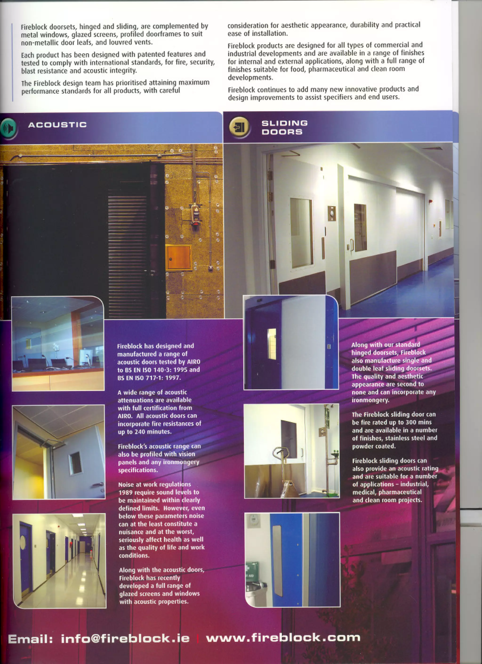 Fireblock Brochure | PDF