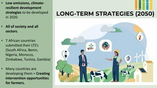 Enhancing farmer engagement in national climate policies: Advocay tools and approaches 