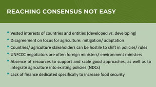 Enhancing farmer engagement in climate policy and COP27