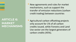 Enhancing farmer engagement in climate policy and COP27