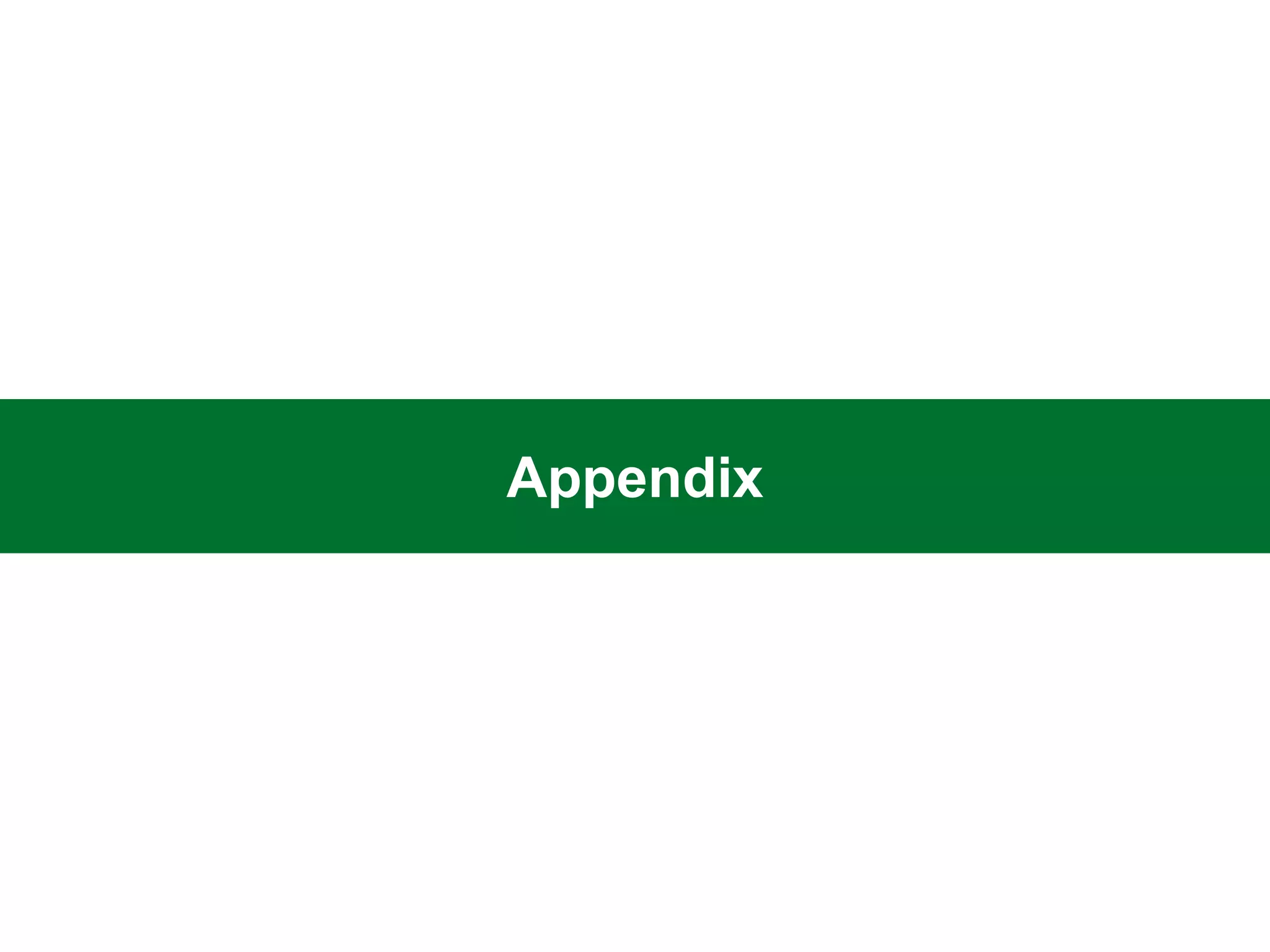 Appendix
 