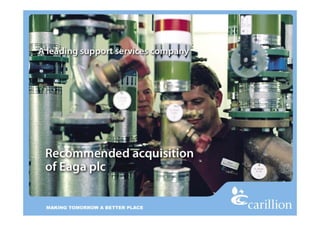 MAKING TOMORROW A BETTER PLACE
 