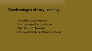 Comprehensive Guide to Eager vs Lazy Loading in Software Development | PPTX