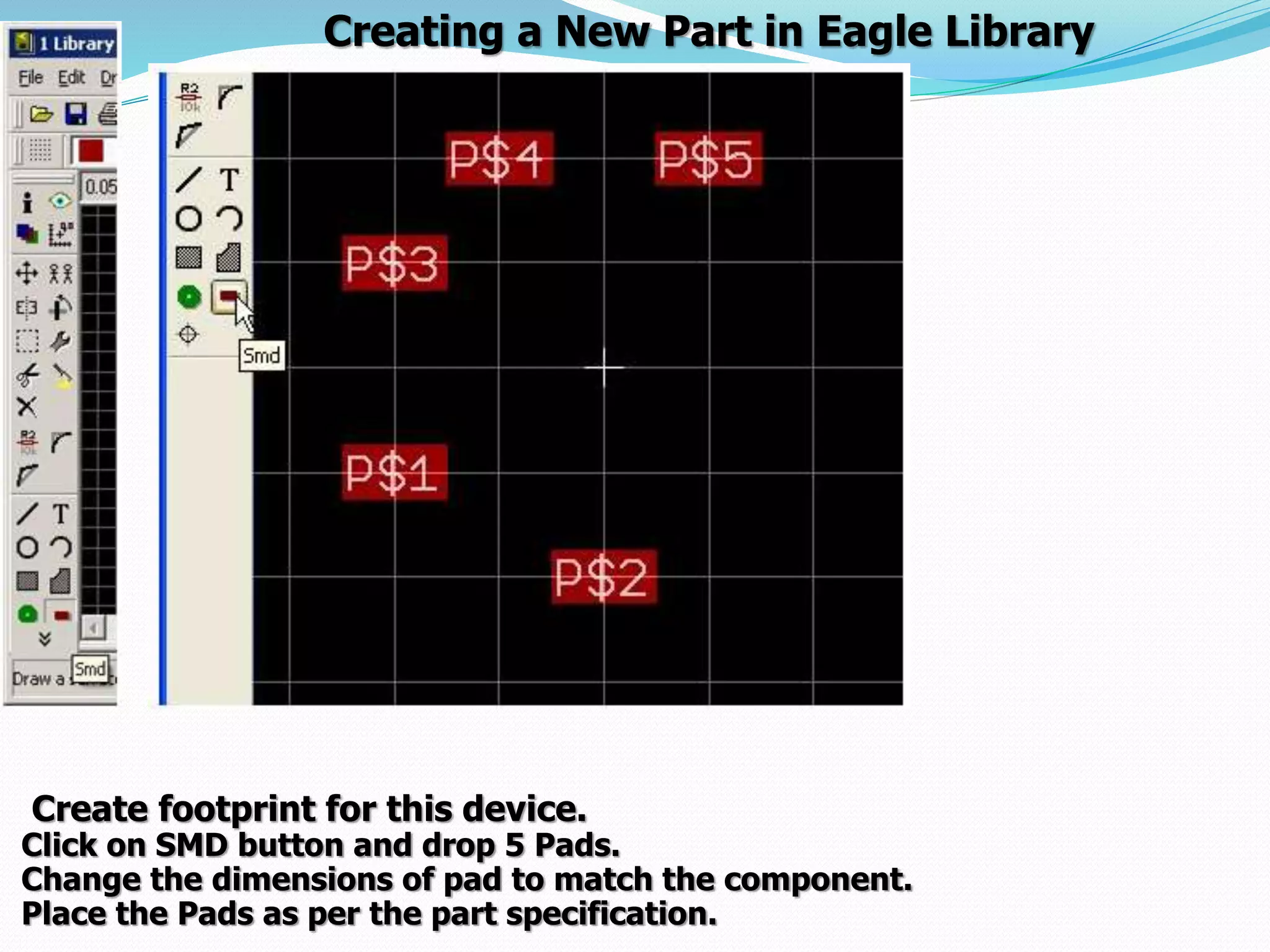 PCB Design using Eagle by Abdul Munaff & Prof. Anil Kadle | PPT
