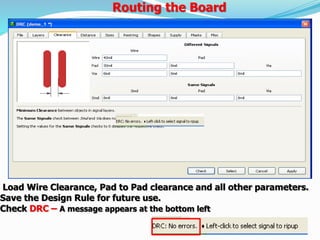 PCB Design using Eagle by Abdul Munaff & Prof. Anil Kadle | PPTX
