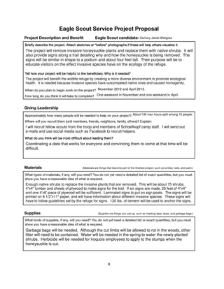 Eagle Scout Project PDF