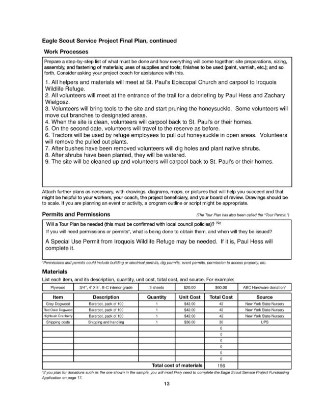 eagle scout project eagle scout project sign in sheet