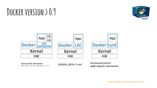 Linux container & docker | PDF