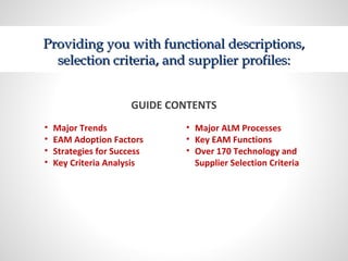 Eam guide-video-2015 | PPT