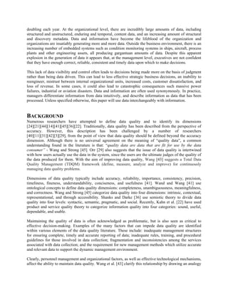 A Data Quality Model for Asset Management in Engineering Organisations ...