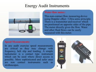 Energy Audit Instruments
 
