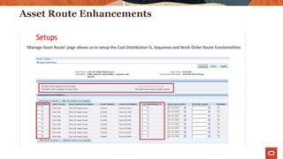 Asset Route Enhancements
 