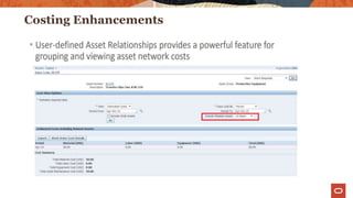 Costing Enhancements
 