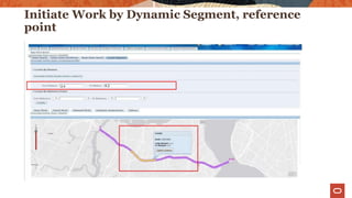 Initiate Work by Dynamic Segment, reference
point
 