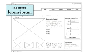 no more
lorem ipsum
 
