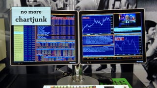 no more
chartjunk
 