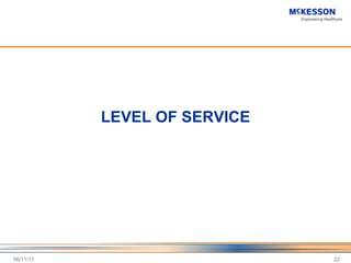 LEVEL OF SERVICE 06/11/11 