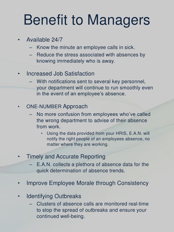 employees absence
