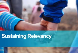 Sustaining Relevancy
 