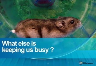 What else is
keeping us busy ?
              22
 