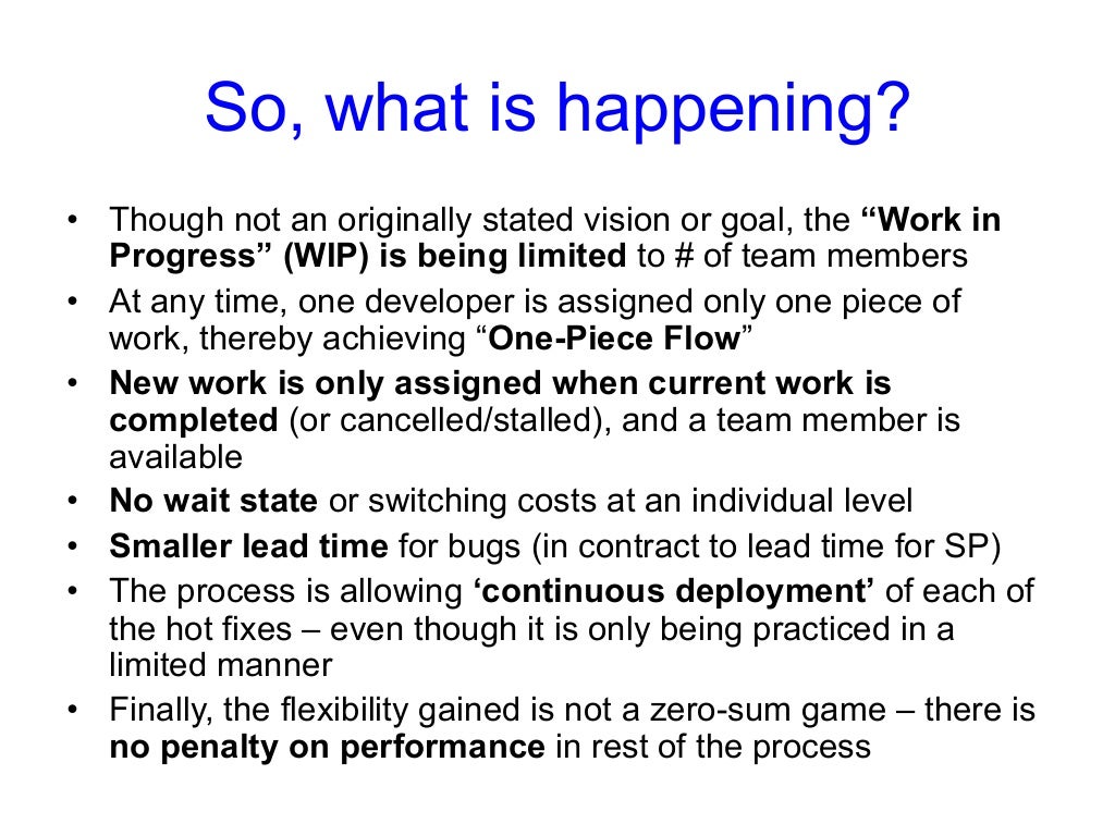 Did this move the needle?