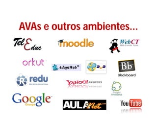 AVAs e outros ambientes...
 