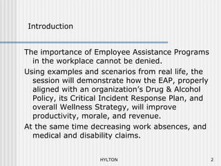 Workplace Assistance Examples Creating Winning EAP Strategies | PPT