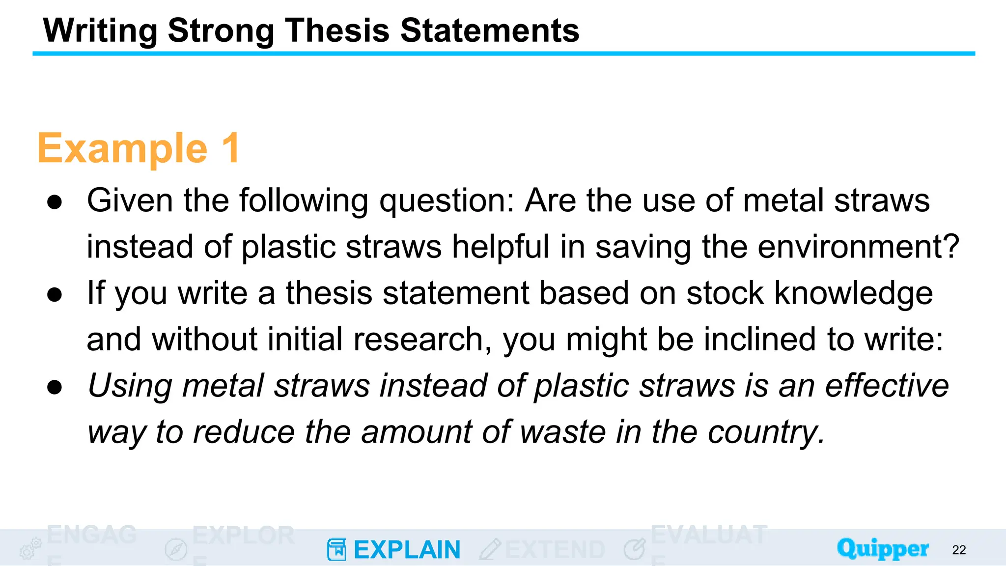 EAP 11_12_UNIT 2_LESSON 1_What is a Thesis Statement_.pptx