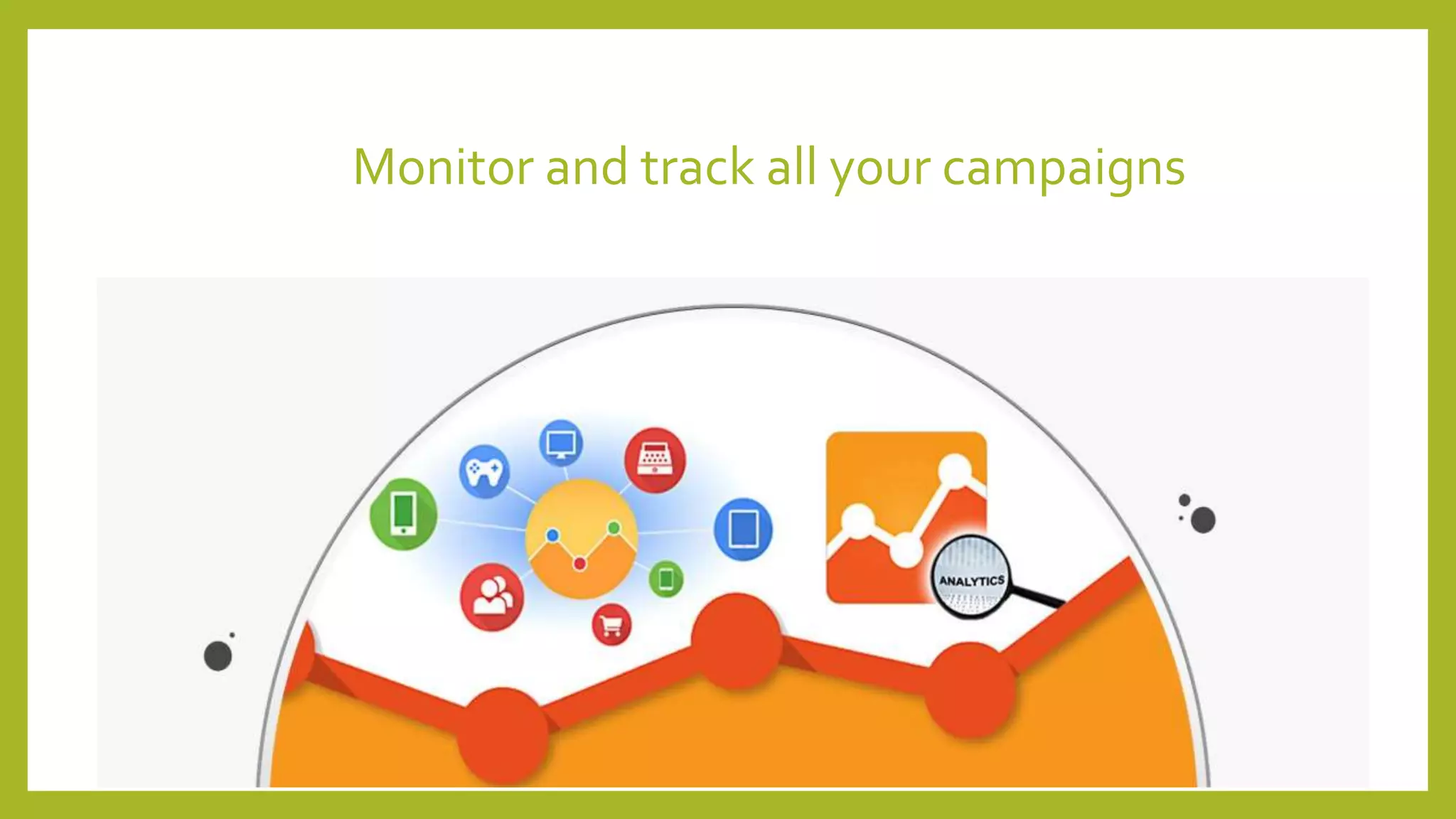 Monitor and track all your campaigns