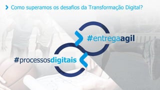 Como superamos os desafios da Transformação Digital?
#entregaagil
#processosdigitais
 