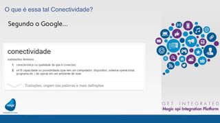 O que é essa tal Conectividade?
Segundo o Google…
 