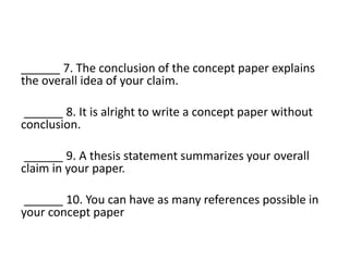 EAPP Grade 11 Concept paper | PPTX