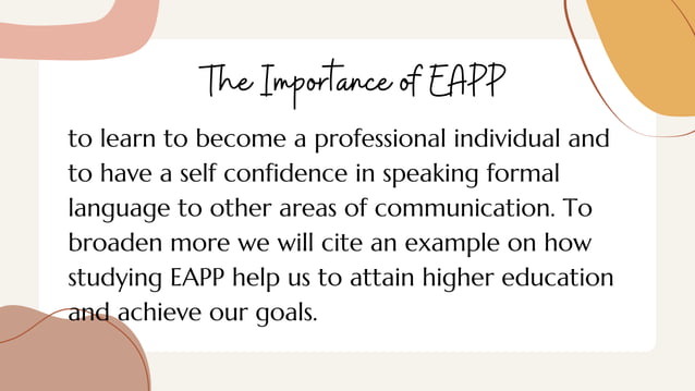 EAPP-M1.pdf english for Academic Professional Program | PDF | Education
