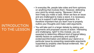 EAPP Position Paper Powerpoint Presentation | PPTX