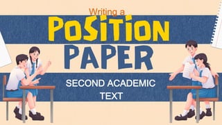 Reading And Writing Position Paper Module EAPP ACADEMIC WRITING TASK - WRITING A POSITION PAPER.pdf