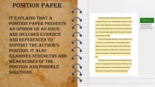 EAPP (JELO BENEDICT DY).pptx What is a position paper | PPT