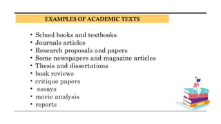 Educational Text Examples EAPP PPT-academic text and its structure.pptx