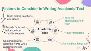 Reading Academic Texts | PPTX