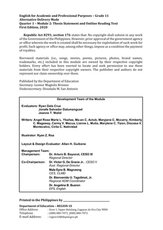 EAPP Q 1 – Module 2 Thesis Statement and Outline Reading Text.pdf