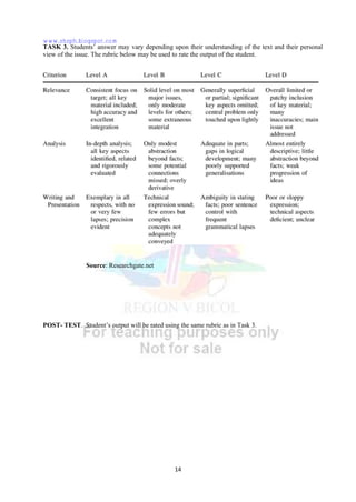 English for academic and professional purposes APP Q2 Module 1 | PDF