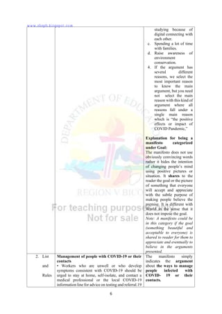 English for academic and professional purposes APP Q2 Module 1 | PDF